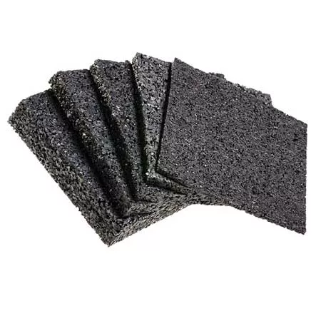 50 Stück 6mm Terrassenpad - 90 x 90 mm Terrassenpads, Gummigranulat-Pads, Terrassenbau